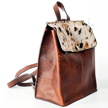 American Darling Backpack Hair On Genuine Leather Women Bag Western Handbag Purse